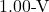 Rendered by QuickLaTeX.com 1.00{\text -}\mathrm{V}