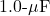 1.0{\text -}\mu\mathrm{F}
