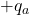 +q_a