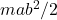 mab^2/2