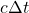 c\Delta t