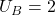 U_B=2\muB