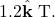 1.2\hat{\mathbf{k}}~\mathrm{T}.