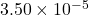 3.50\times10^{-5}