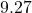 9.27