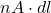 nA\cdot dl
