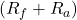 (R_f+R_a)