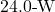 Rendered by QuickLaTeX.com 24.0{\text -}\mathrm{W}