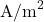 \mathrm{A/m}^2