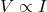 V\propto I