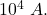 10^4~\mathrum{A}.