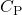 C_{\mathrm{P}}