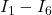 I_1-I_6