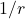 Rendered by QuickLaTeX.com 1/r