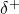 Rendered by QuickLaTeX.com \delta^+