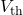 V_{\mathrm{th}}