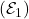 (\mathcal{E}_1)