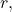 r,