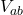 V_{ab}