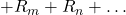 +R_m+R_n+\ldots