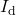 I_{\mathrm{d}}