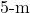 5{\text -}\mathrm{m}