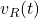 Rendered by QuickLaTeX.com v_R(t)