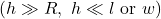 Rendered by QuickLaTeX.com (h\gg R,\ h\ll l\ \mathrm{or}\ w)