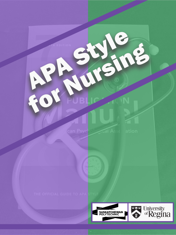 Cover image for APA Style for Nursing