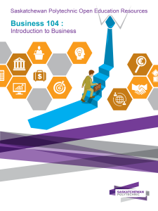 Business 104 : Introduction to Business book cover