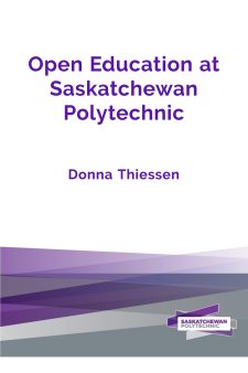 Open Education at Saskatchewan Polytechnic book cover