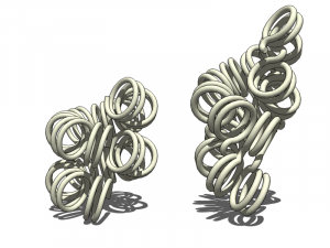 Two models of chromatin.