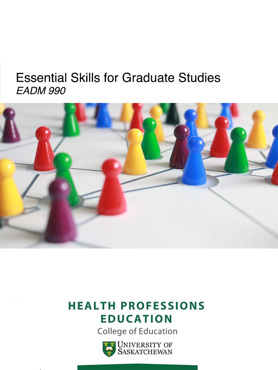 Cover image for Essential Skills for Graduate Studies (HPE)