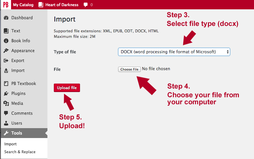 Steps 3, 4 & 5