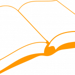 This picture shows an open book to indicate the option to read the information.