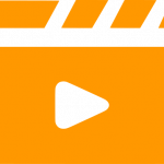 This picture shows a camera to indicate the option to watch a video presentation