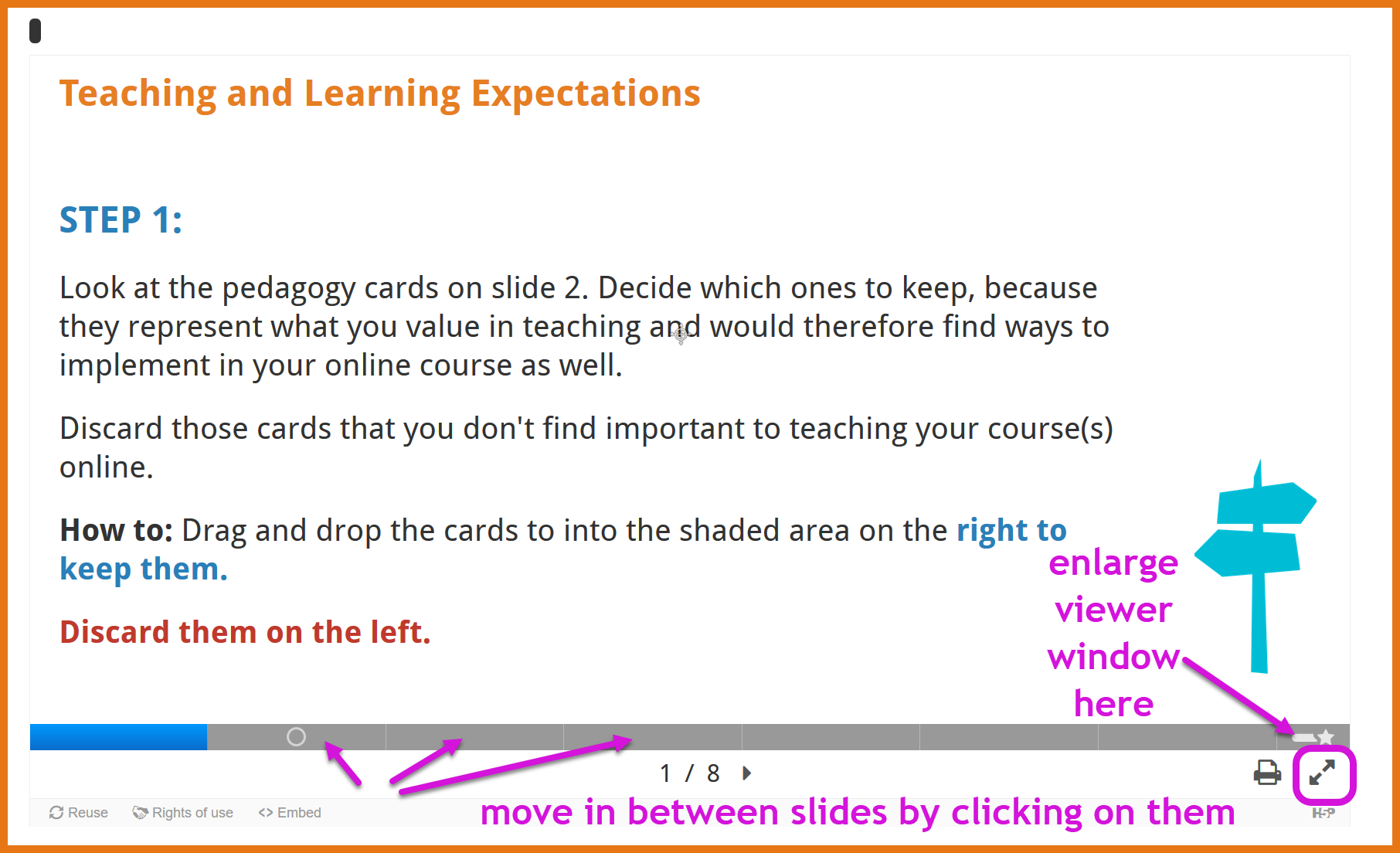 This pictures links to the Communicate your Expectations Activity when you click on it