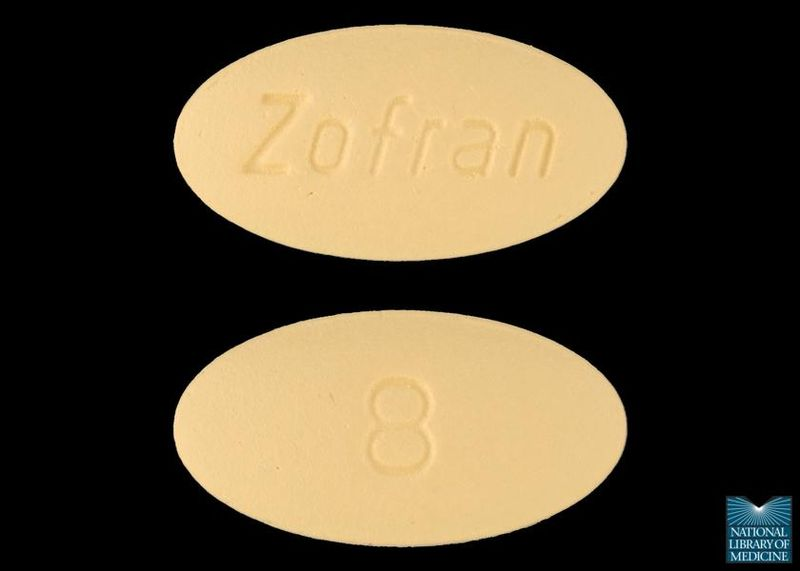 "000817lg Zofran 8 MG Oral Tablet.jpg" by NLM is licensed under CC0 Photo of Zofran tablets