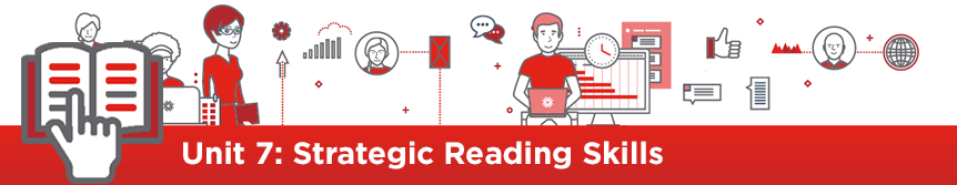 Unit 7: Strategic Reading Skills