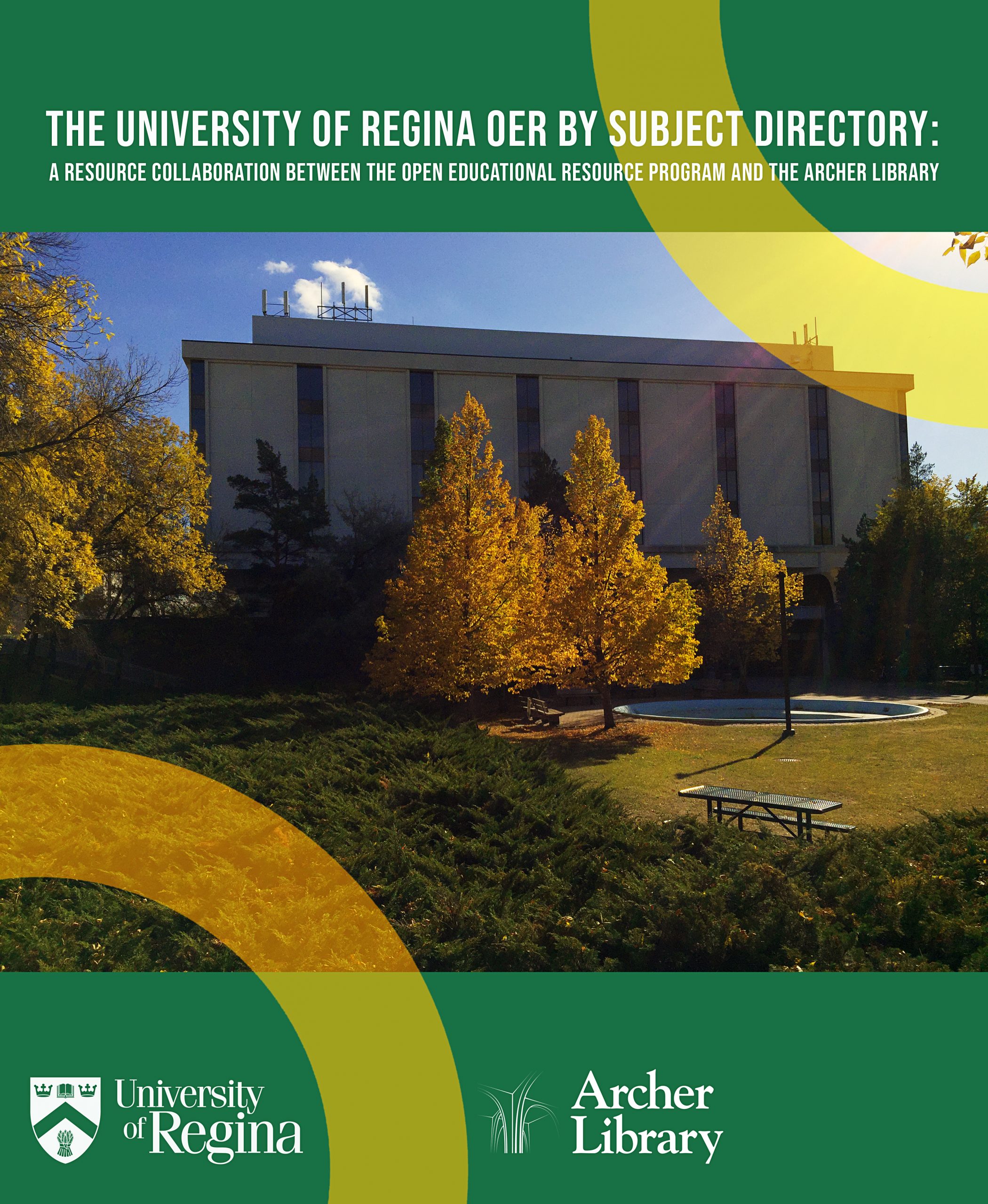 Cover image for The University of Regina OER by Subject Directory