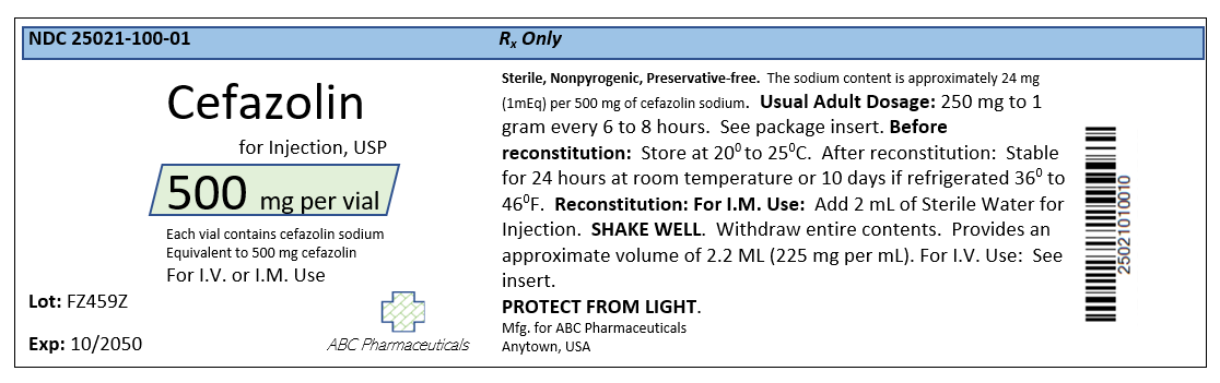 "Cefazolin Label Fig. 9.PNG" by Jody Myhre-Oeschle, CVTC, Open RN is licensed under CC BY 4.0 Photograph showing label for 500 milligram vial of Cefazolin