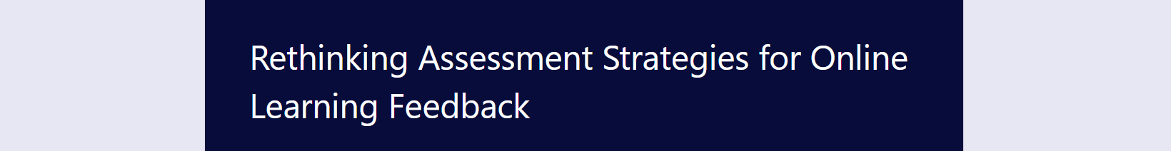 feedback form