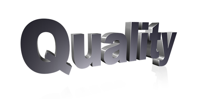Three dimensional word “quality”
