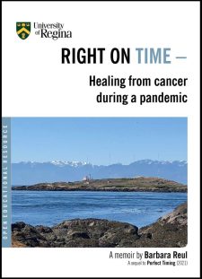 RIGHT ON TIME - Healing from Cancer During a Pandemic book cover