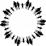 Families in a circle