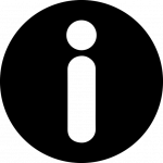 the letter "i" in a circle