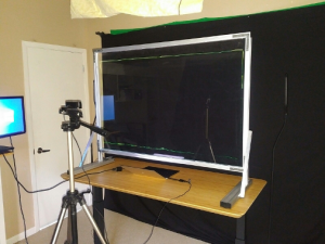 Michael Justason’s home Lightboard studio