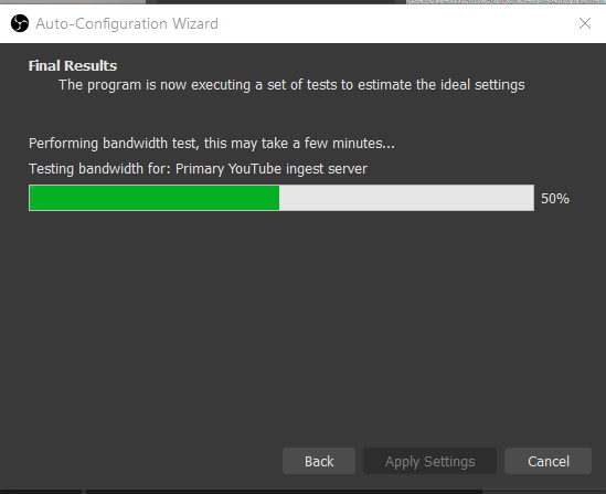 Google OAuth Service connection test