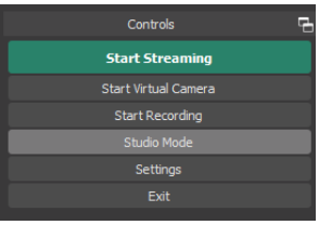 Controls menu