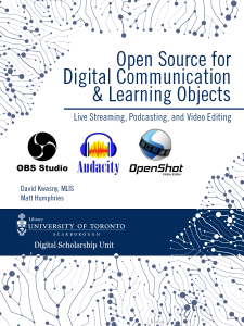 Open Source for Digital Communication &amp; Learning Objects book cover